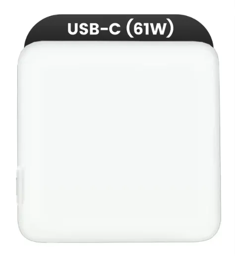 Apple 61W USB-C Power Wall Adapter Only For MacBook | OEM Grade A
