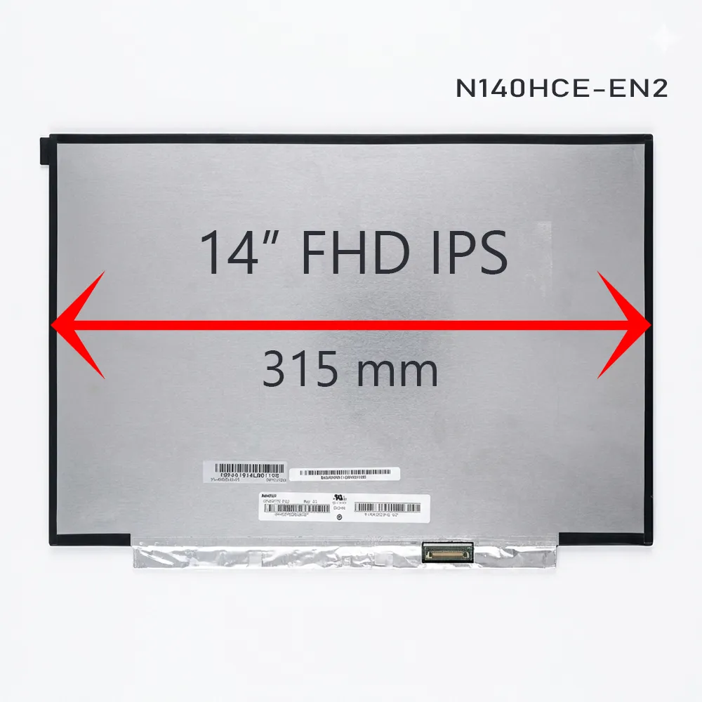 ECRÃ LCD N140HCE-EN2 | N140HCE-EN2 REV.C2 | N140HCE-EN2 REV.C3 | NV140FHM-N61 | NV140FHM-N61 V8.0 - 14.0" FHD IPS
