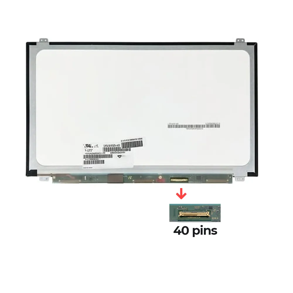 LTN156AT30-601 Laptop Screen 15.6" HD Matte Screen - 40 Pin Connector