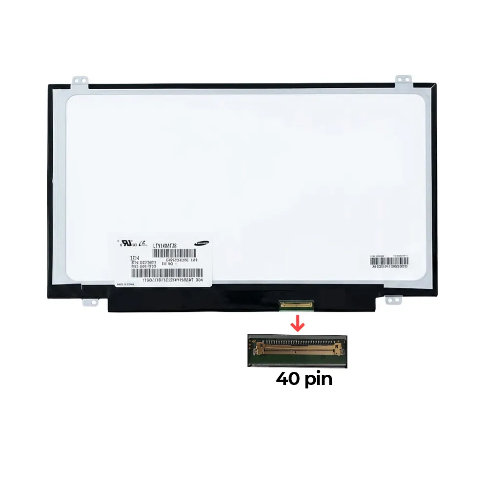 LTN140AT27 Replacement  screen 14'' 40pins