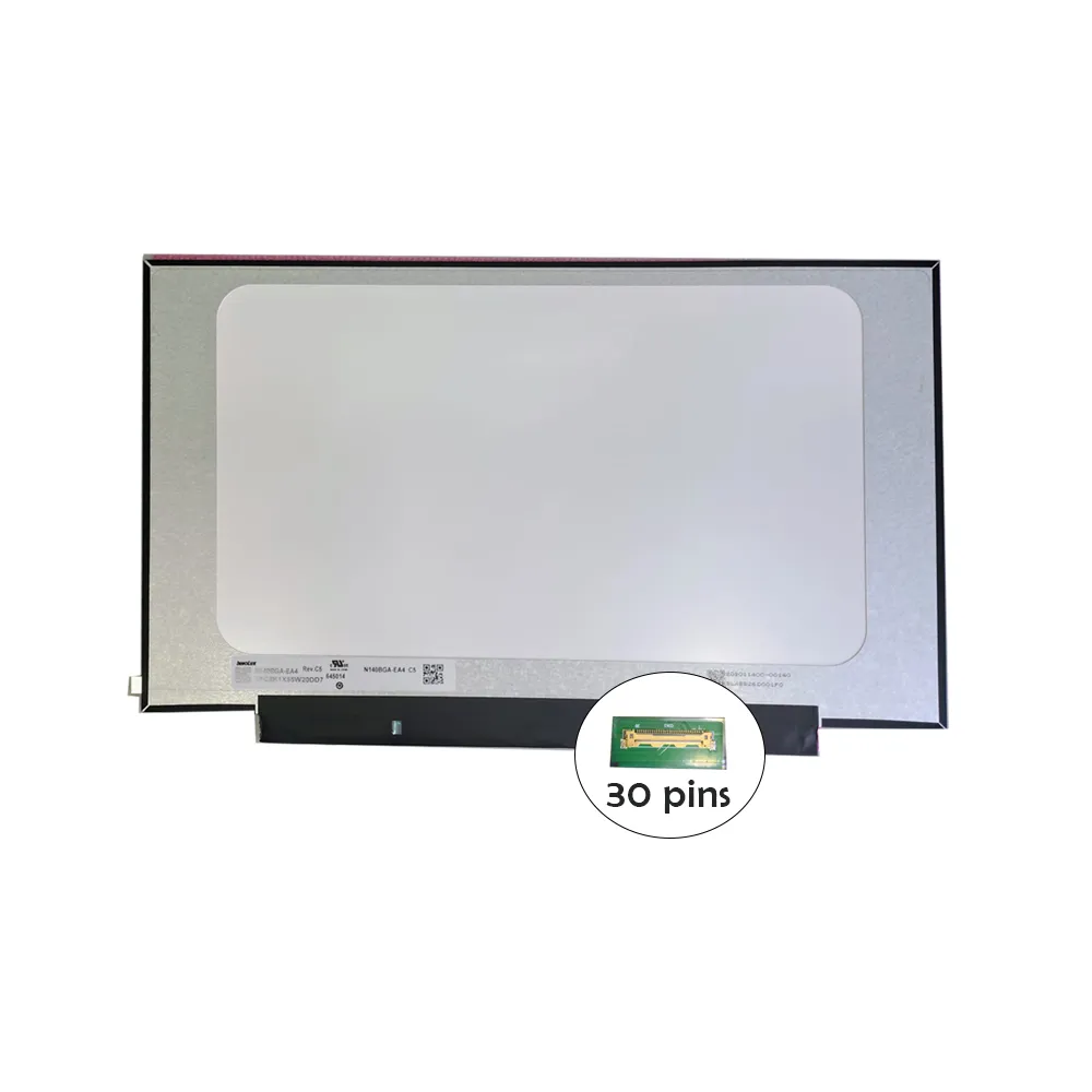 N140BGA-EA4 REV.C5 Replacement Screens for Laptop-HD (1366x768)-30 pins