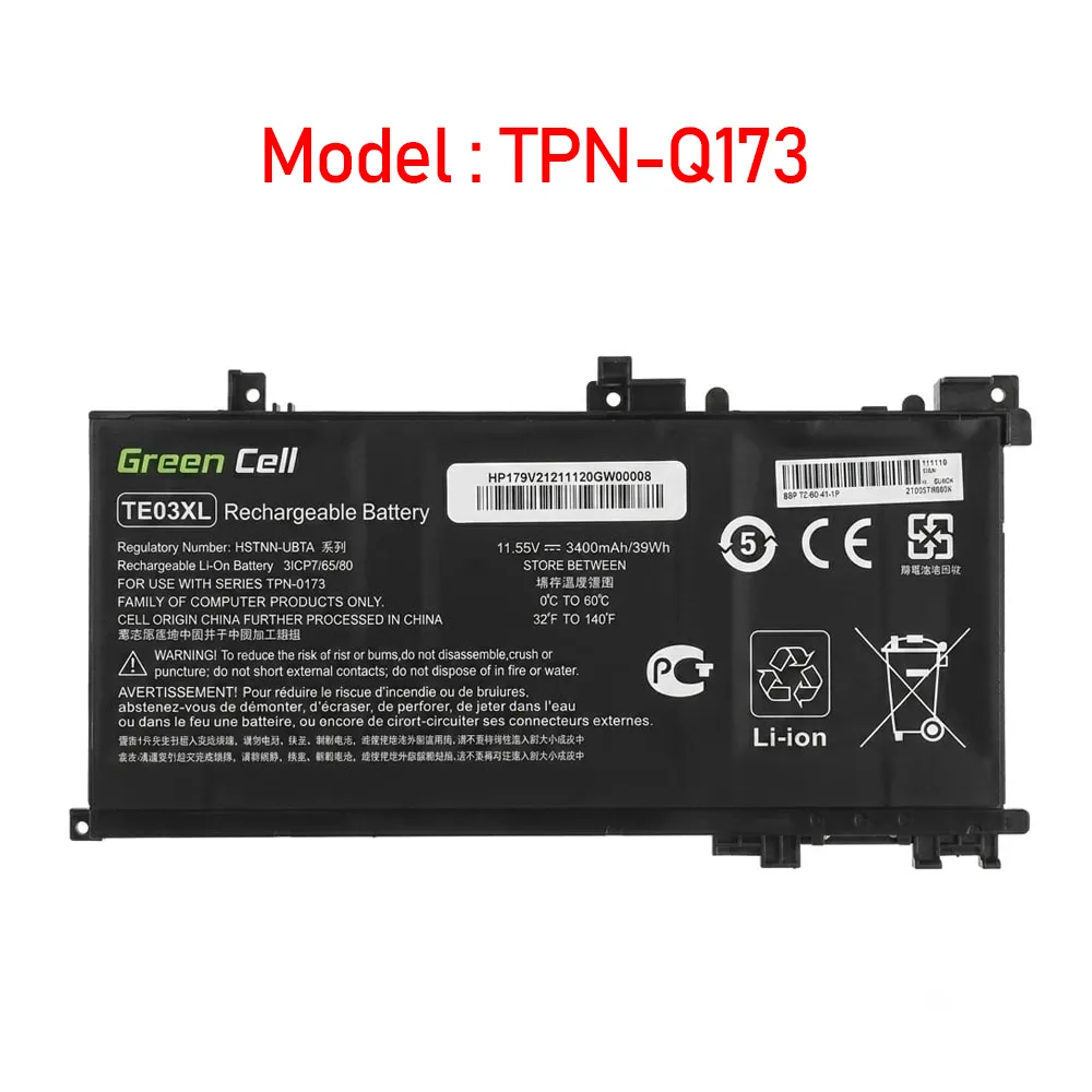 TPN-Q173 notebook battery